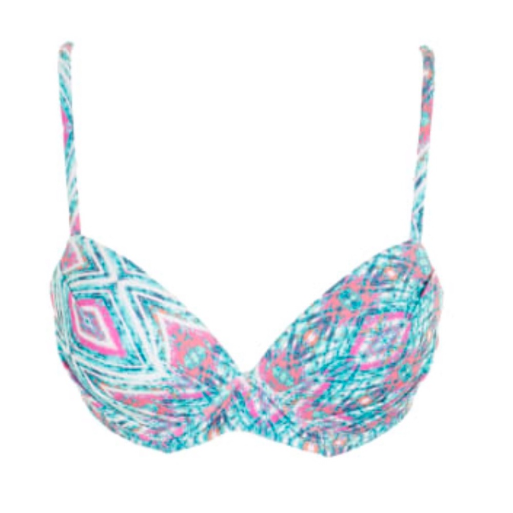 Raisins Pink Aqua in Your Dreams Tribal bikini